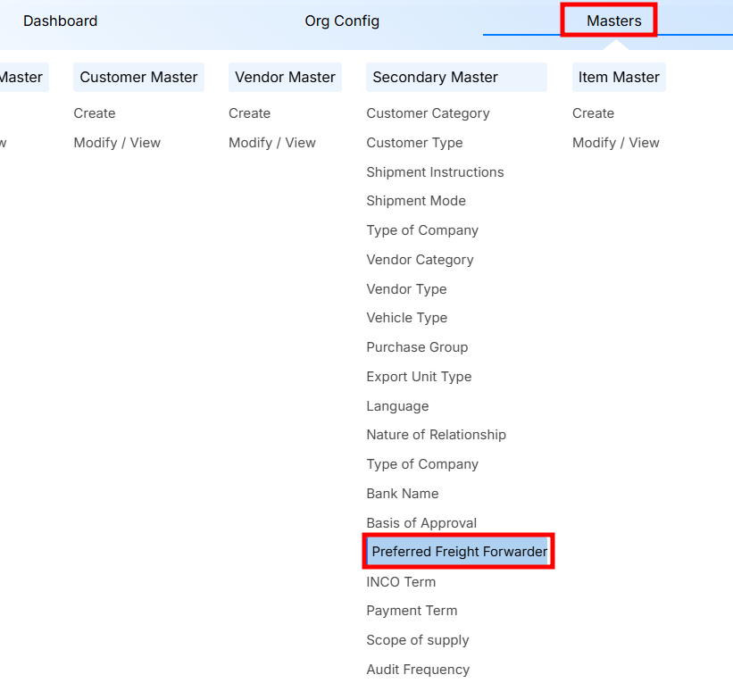 STEPS TO PREFERRED FREIGHT FORWARDER