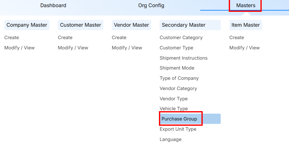 STEPS TO PURCHASE GROUP
